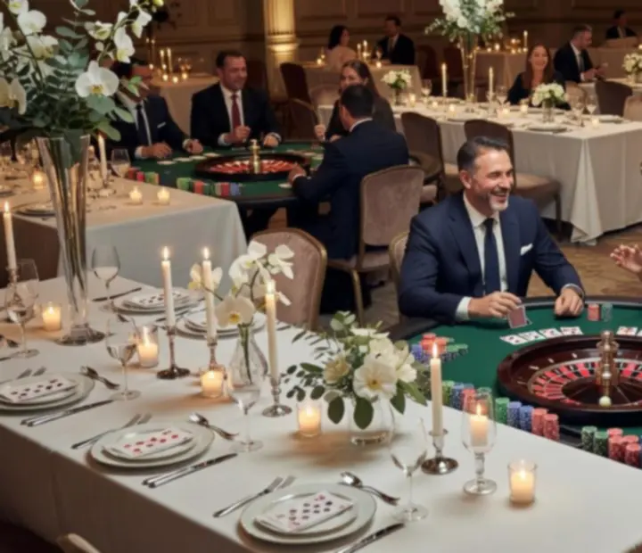 Przykładowe realizacje eventów tematycznych i wieczorów pokerowych